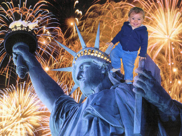 Emmett LOVES Liberty!!!